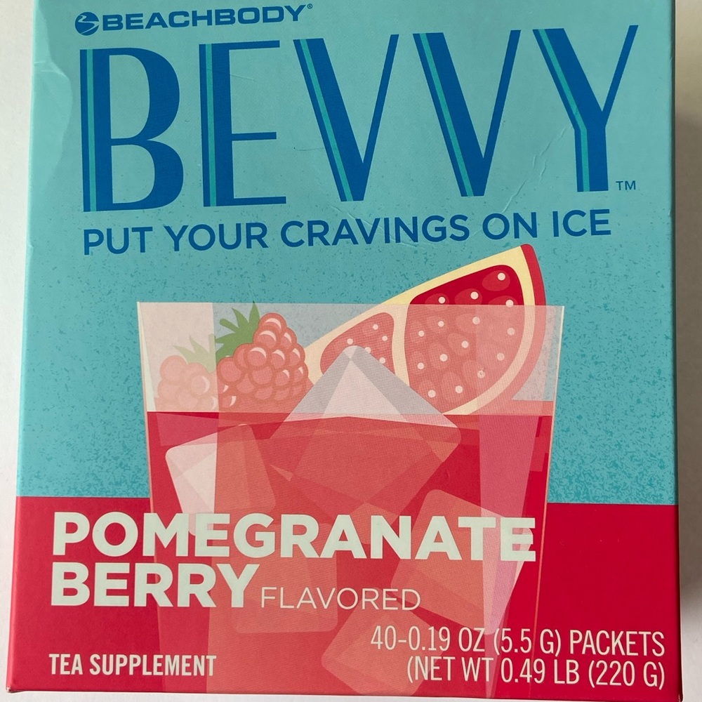 BEACHBODY BEVVY pomegranate berry